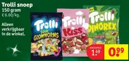 Kruidvat Trolli snoep aanbieding