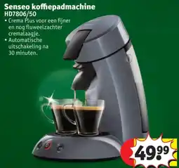 Kruidvat Senseo koffiepadmachine HD7806/50 aanbieding