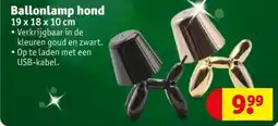 Kruidvat Ballonlamp hond aanbieding