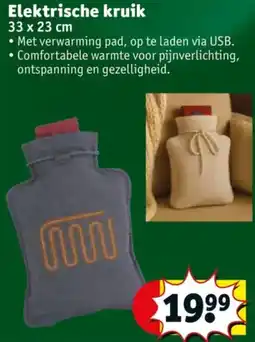 Kruidvat Elektrische kruik aanbieding