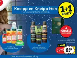 Kruidvat Kneipp en Kneipp Men aanbieding