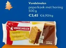 OKay Vondelmolen peperkoek met honing aanbieding