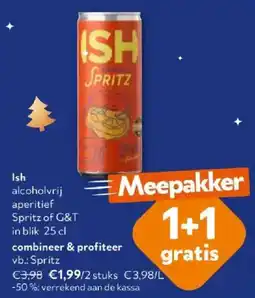 OKay Ish Alcoholvrij Aperitief Spritz of G&T aanbieding