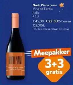 OKay Nodo Piano rosso Vino da Tavola Italië aanbieding