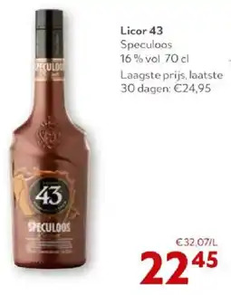 OKay Licor 43 Speculoos 16% vol aanbieding