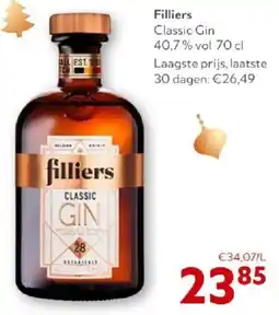 OKay Filliers Classic Gin 40,7% vol aanbieding