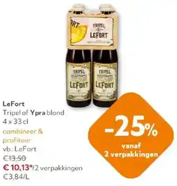 OKay LeFort Tripel of Ypra Blond aanbieding