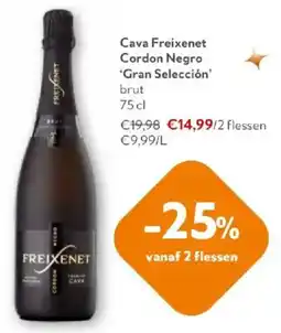 OKay Cava Freixenet Cordon Negro *Gran Selección' aanbieding