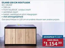 Zelfbouwmarkt Eiland houtlook aanbieding