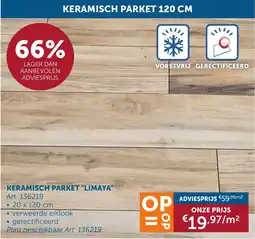 Zelfbouwmarkt Keramisch parket "limaya" aanbieding