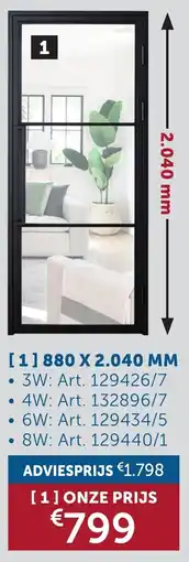 Zelfbouwmarkt Zwarte stalen deuren stalen deur "tara" aanbieding