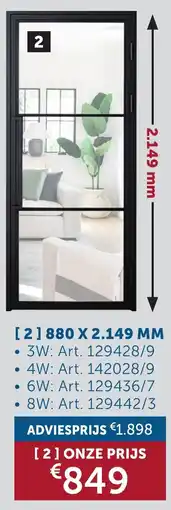 Zelfbouwmarkt Zwarte stalen deuren stalen deur "tara" aanbieding