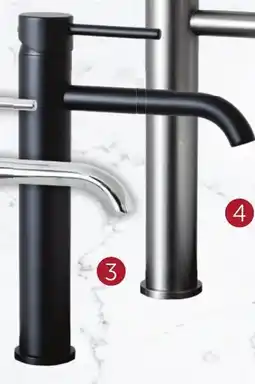 Zelfbouwmarkt Verhoogde wastafelkraan "maddi" zwart aanbieding