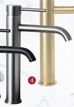 Zelfbouwmarkt Verhoogde wastafelkraan "maddi" gunmetal aanbieding