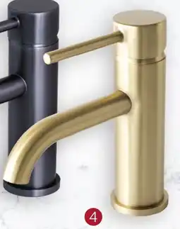 Zelfbouwmarkt Wastafelkraan 'maddi' brushed gold aanbieding