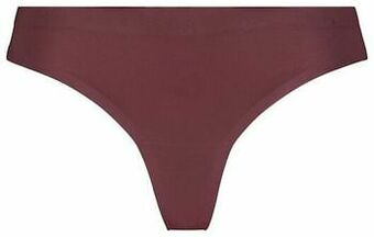 HEMA HEMA Dames String Naadloos Micro Terra (terra) aanbieding