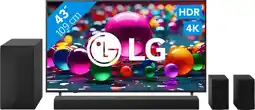 Coolblue LG 43 4K Smart UA75 + LG DS60TR aanbieding