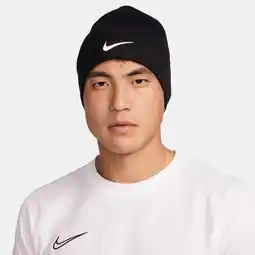 Decathlon Nike Unisex Peak Beanie Zwart/Wit - Stijlvol Hoofdkleding aanbieding
