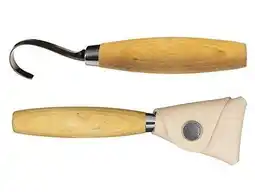 Decathlon MoraKniv Lepelmes 164 Rechtshandig met Schede aanbieding