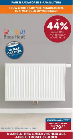 Zelfbouwmarkt Paneelradiatoren aanbieding