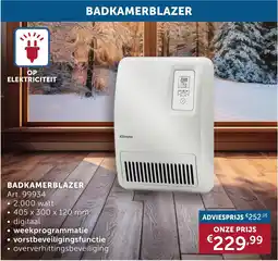 Zelfbouwmarkt Badkamerblazer aanbieding