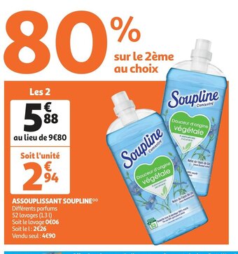 Assouplissant soupline