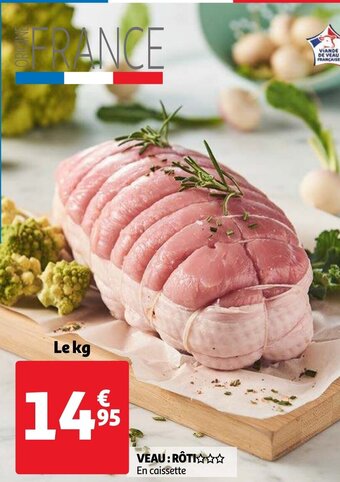 Auchan Veau roti aanbieding