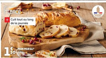 Auchan Pain muesli 300g aanbieding