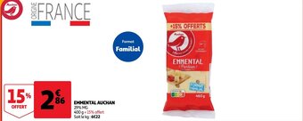 Auchan Emmental auchan 400g aanbieding
