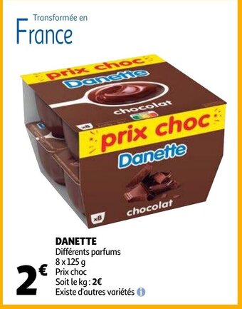 Auchan Danette aanbieding
