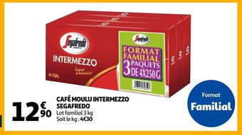 Cafe moulu intermezzo segafredo