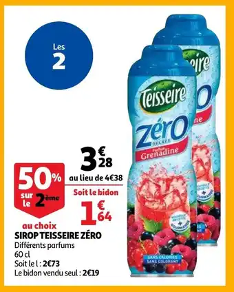 Sirop teisseire zero 60cl
