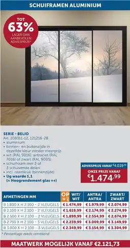 Zelfbouwmarkt Serie belio aanbieding