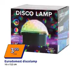 Action Eurodomest discolamp aanbieding