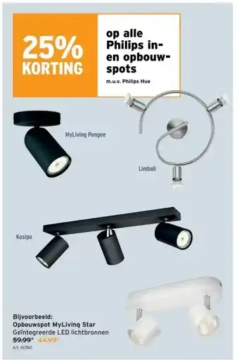 Opbouwspot MyLiving Star