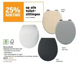 GAMMA Handson wc-bril Fynn wit aanbieding