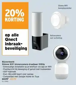 GAMMA Slimme WIFI binnencamera draaibaar 1080p aanbieding