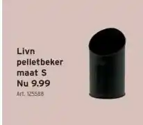 GAMMA Livn pelletbeker maat S aanbieding
