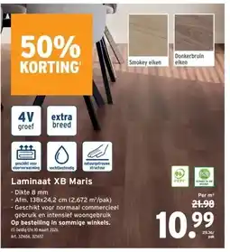 GAMMA Laminaat XB Maris aanbieding