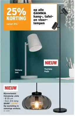 GAMMA Hanglamp Julia aanbieding