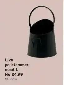 GAMMA Livn pelletemmer maat L aanbieding