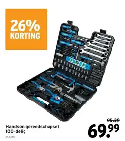 GAMMA Handson gereedschapset 100-delig aanbieding