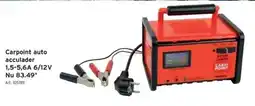 GAMMA Carpoint auto acculader 1,5-5,6A 6/12V aanbieding