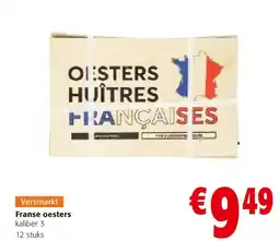Colruyt Franse oesters aanbieding