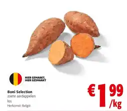 Colruyt Boni Selection zoete aardappelen aanbieding