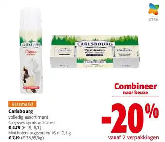 Carlsbourg Slagroom spuitbus 250 ml