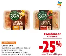 Colruyt Come a casa Mac & Cheese aanbieding