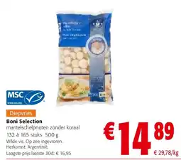Colruyt Boni Selection mantelschelpnoten zonder koraal aanbieding