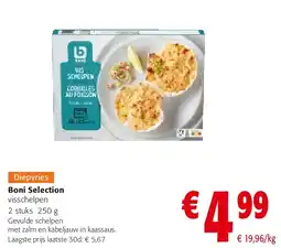 Colruyt Boni Selection visschelpen aanbieding