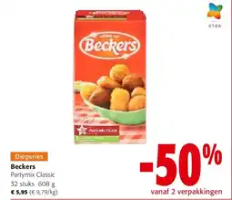 Colruyt Beckers Partymix Classic aanbieding